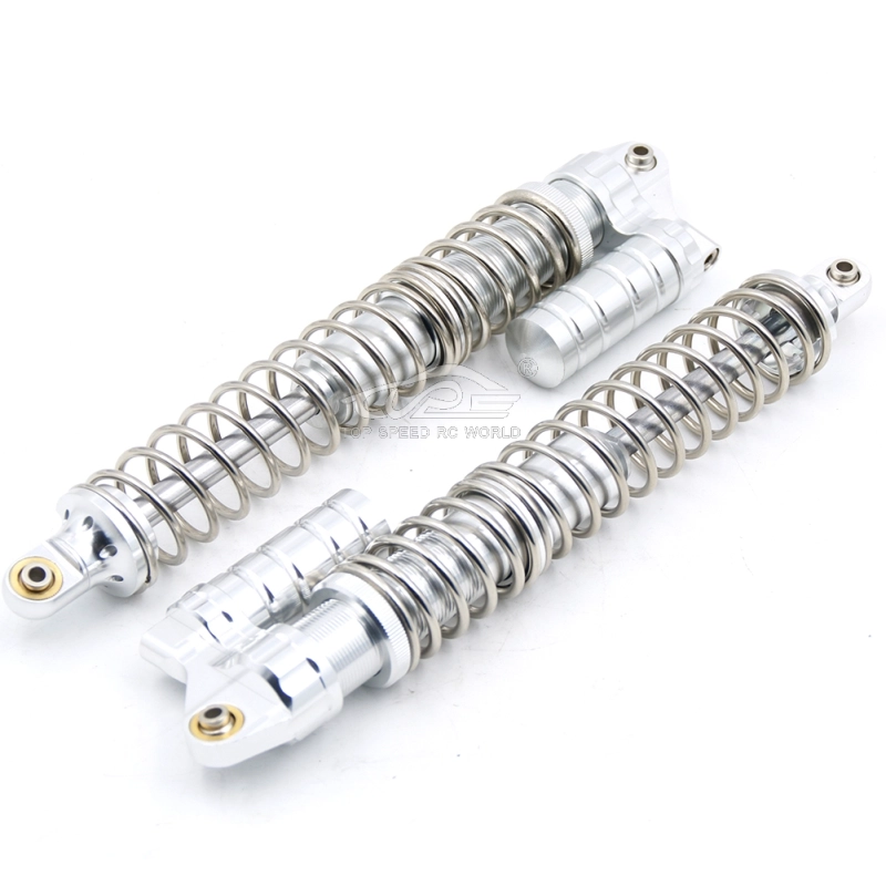 Alloy CNC Rear shock 8mm Silver for 1/5 RC HPI BAJA Rovan King Motor 5B 5T 5SC