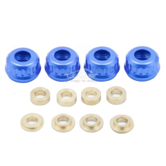 Alloy shock lower cap Blue for Losi 5ive-T