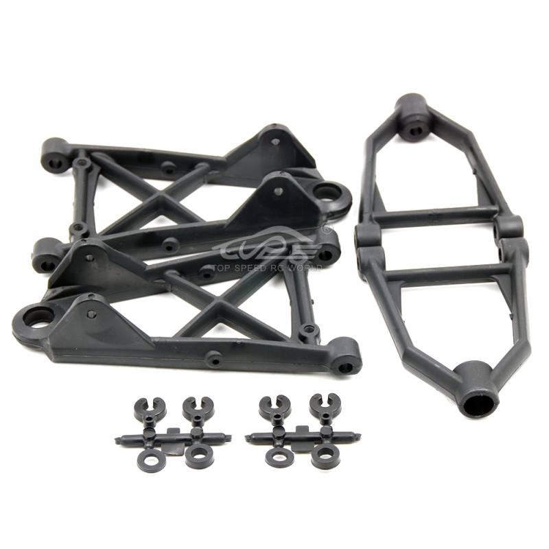 Plastic front suspension arm set fit HPI BAJA RV KM 5B 5T 5SC