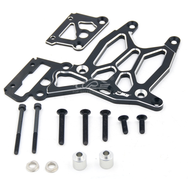 Alloy rear upper plate Set Black fit 1/5 RC HPI BAJA 5B 5T 5SC