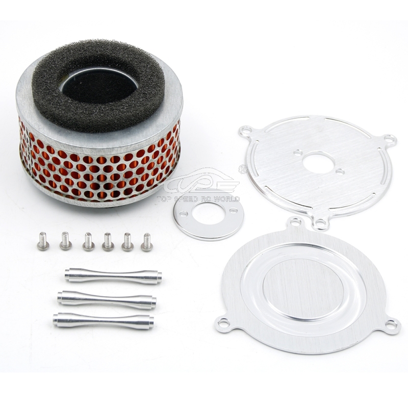 FIDracing Alloy air filter Red for Losi 5ive T