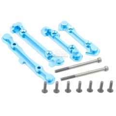 FLMLF Metal 8MM complete arm code set Blue for Losi 5ive T