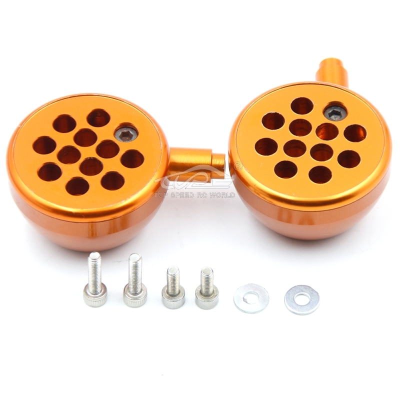 Alloy light bucket set Orange Fit 1/5 HPI Baja 5B 5T 5SC