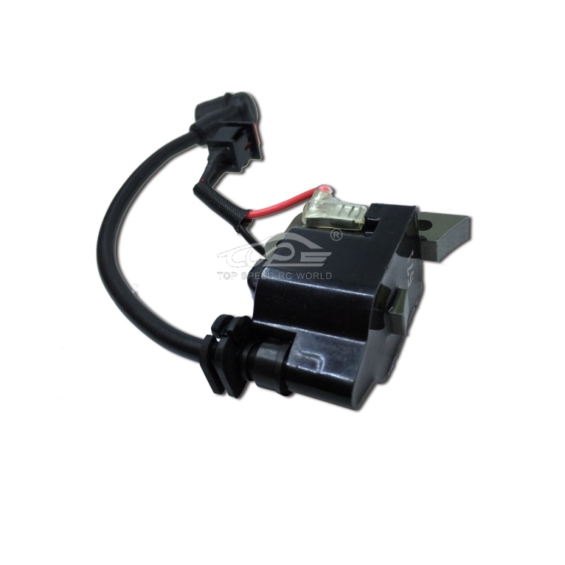 TOP SPEED RC WORLD Ignition Coil for 23cc-71cc Engine for 1/5 HPI ROFUN ROVAN BAJA LOSI 5IVE T FG GOPED REDCAT Rc Car Toys Parts