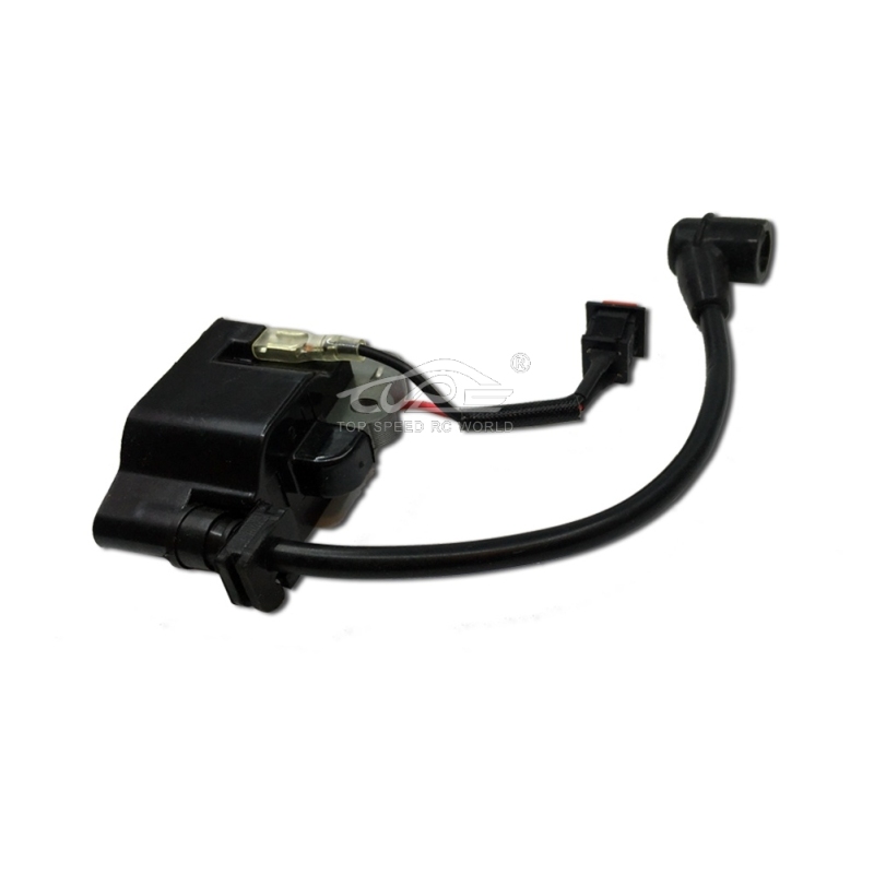 TOP SPEED RC WORLD Ignition Coil for 23cc-71cc Engine for 1/5 HPI ROFUN ROVAN BAJA LOSI 5IVE T FG GOPED REDCAT Rc Car Toys Parts