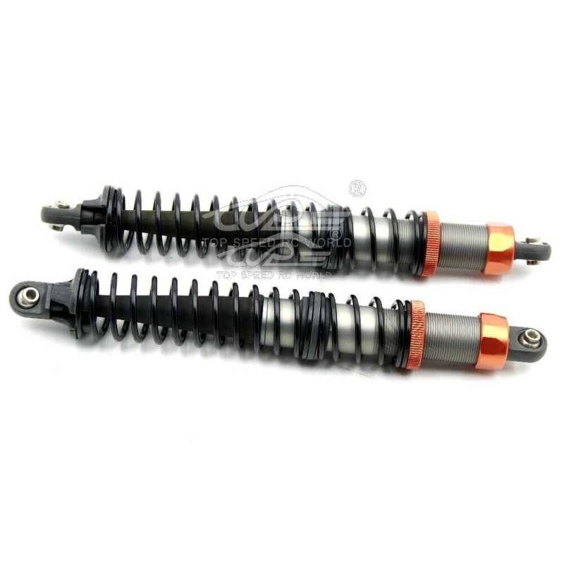 TOP SPEED RC WORLD Rear Shock Absorber 6mm 2pcs Fit 1/5 HPI ROVAN KM ROFUN BAJA 5B 5T 5SC TRUCK RC CAR PARTS