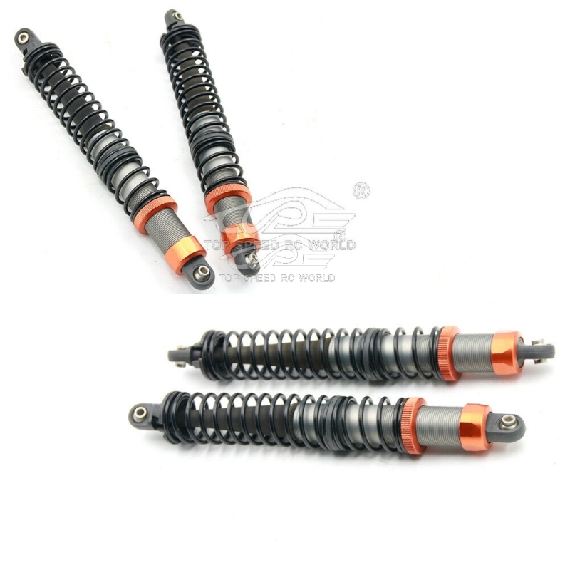 TOP SPEED RC WORLD Front and Rear Shock Absorber 6mm 4pcs Fit 1/5 HPI BAJA ROVAN KM 5B 5T 5SC BUGGY RC CAR PARTS