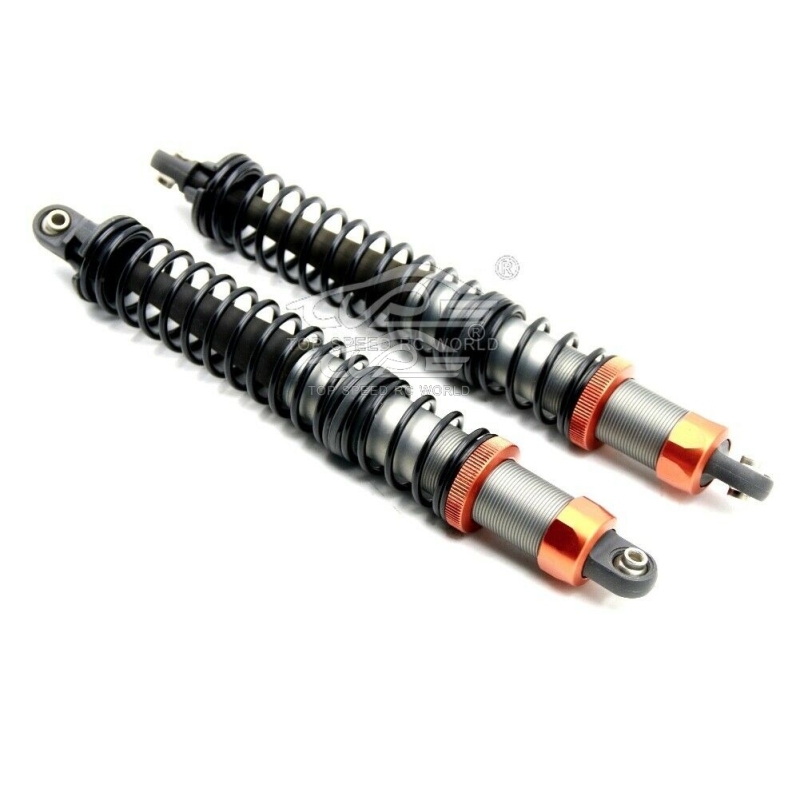 TOP SPEED RC WORLD Rear Shock Absorber 6mm 2pcs Fit 1/5 HPI ROVAN KM ROFUN BAJA 5B 5T 5SC TRUCK RC CAR PARTS