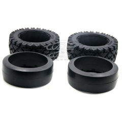 FLMLF All-Terrian Front Tire With Inner Foam Fit 1/5 RC Buggy HPI BAJA ROVAN KM 5B PARTS