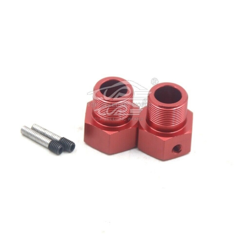 TOP SPEED RC WORLD  Alloy CNC Rear Wheel Axle Hex Hub 24mm Fit 1/5 HPI ROFUN ROVAN KM BAJA 5B 5T 5SC TRUCK RC CAR PARTS