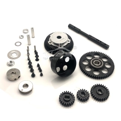 TOP SPEED RC WORLD GTB 3 Speed Transmission Kit Without Shell for 1/5 HPI Rofun BAJA Rovan KM 5B 5T 5SC Truck Rc Car Parts