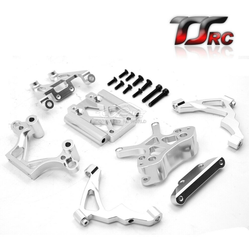 TOP SPEED RC WORLD TSRC Alloy Front Parts Bulkhead/Shock Tower Kits Fit HPI BAJA Rovan KM Rofun 5B 5T 5SC Ss Truck Rc Car Parts