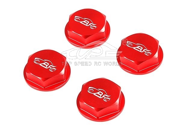 TOP SPEED RC WORLD Alloy Wheel Nut Cap for 1/5 RC HPI RACING BAJA 5B 5T 5SC ROFUN Rovan King Motor Truck RC CAR Parts