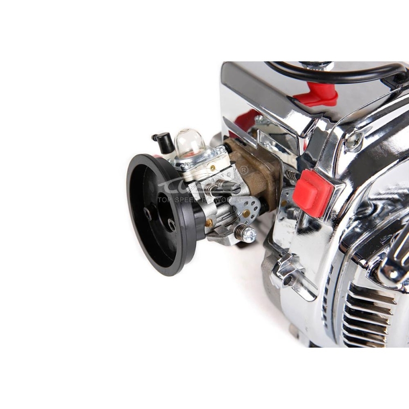 TOP SPEED RC WORLD 36CC 4 Bolts Chrome Engine for 1/5 Hpi Rovan Km Baja 5b 5t 5sc Ss RC CAR PARTS