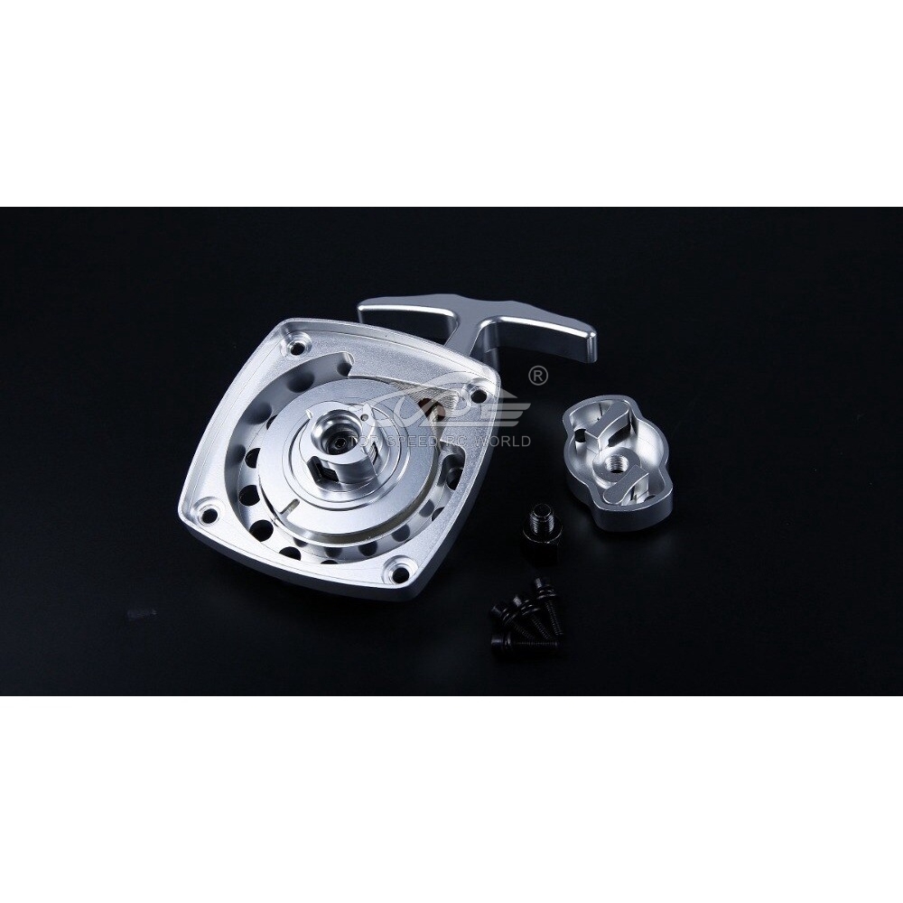 Alloy CNC Easy Started Pull Starter & Dial Kit for 1/5 Hpi ROFUN ROVAN KM Baja 5b 5t 5sc losi 5ive-t  REDCAT RCMK FG RC CAR Engines Parts