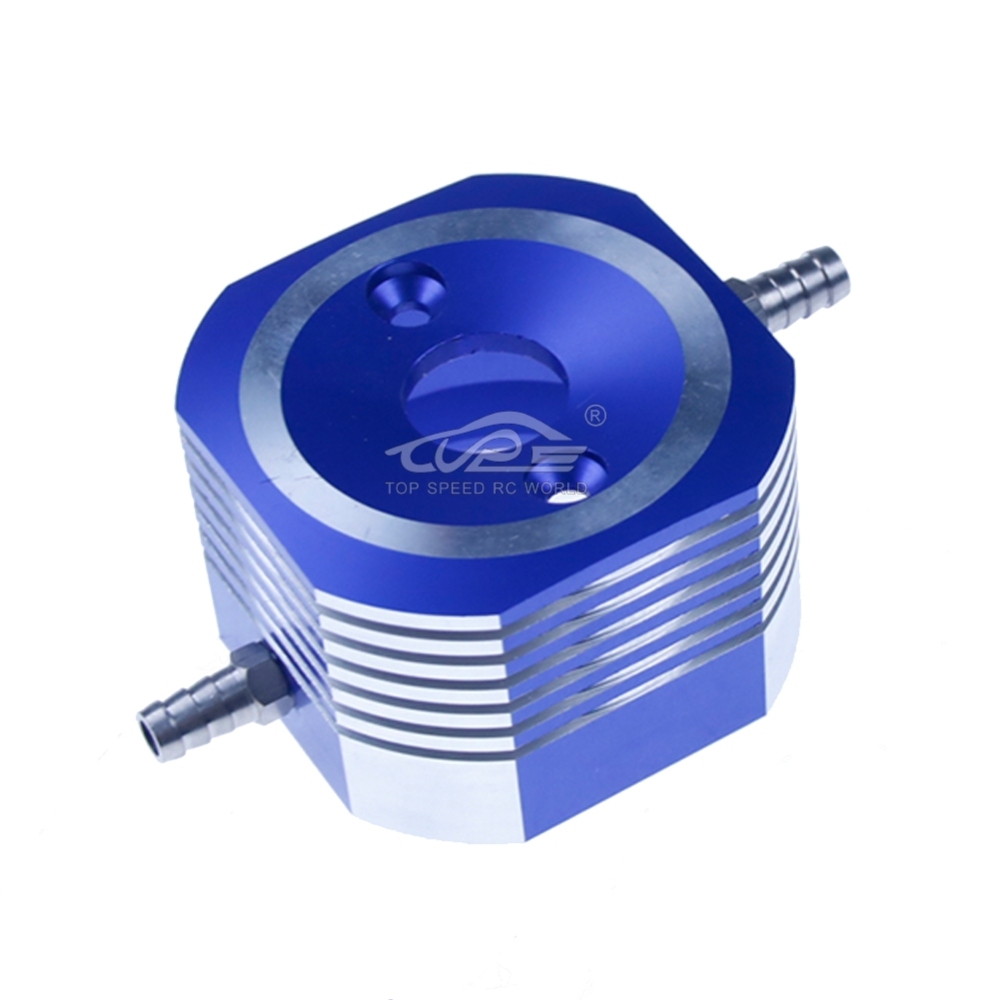 TOP SPEED RC WORLD Rc Boat Parts CNC Aluminum Water Cooling Jacket for 26cc 29CC for Zenoah CY RCMK Marine Gas Engine G260 G270 G290 PUM