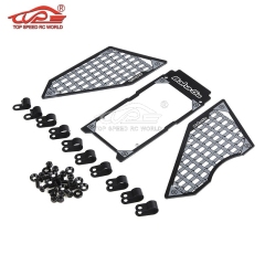 FLMLF Plastic Explosion-proof Car Window Kit for 1/5 HPI ROVAN ROFUN KM Mcd Redcat GTB Racing BAJA 5B Truck Rc Car Parts