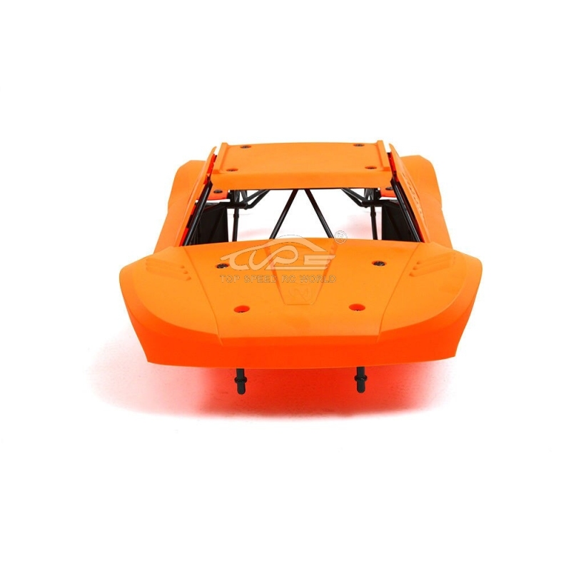 TOP SPEED RC WORLD Body Completely set Include rollcage and bodyshell Orange for Losi 5ive T