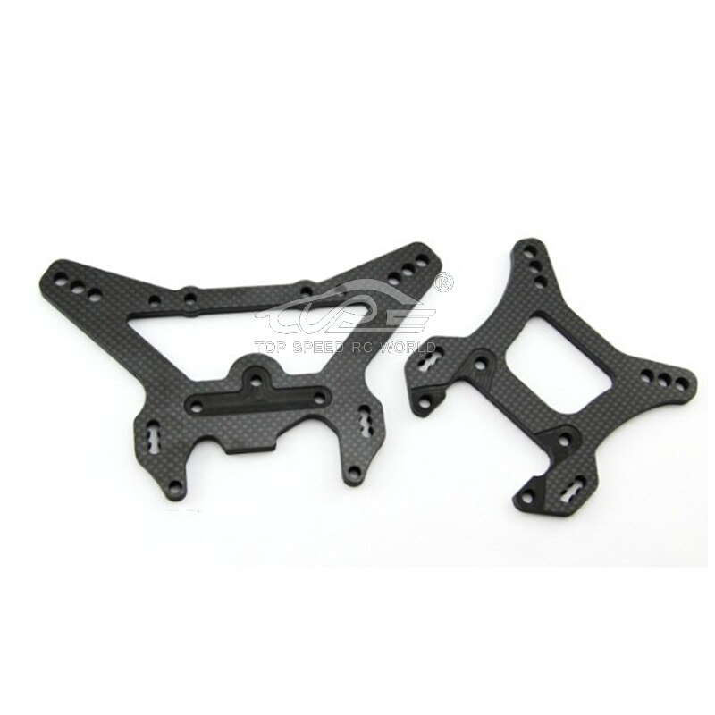 TOP SPEED RC WORLD GTBracing Carbon fiber Front and Rear shock absor for 1/5 lOSI 5IVE-T rovan LT