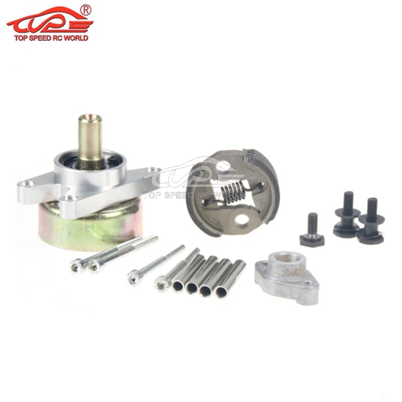 TOP SPEED RC WORLD Clutch Set  for Gas RC Boat Fit for Zenoah/ Clone Marine Engine 26cc 29cc QJ Engine