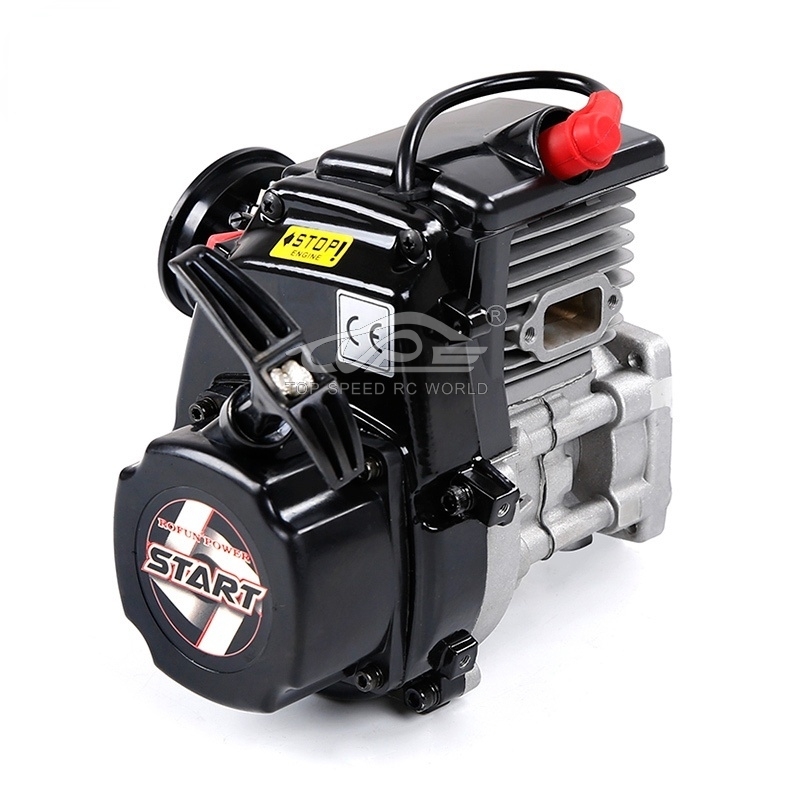 TOP SPEED RC WORLD Alloy LT type 45CC double ring four-point fixed super easy to start engine