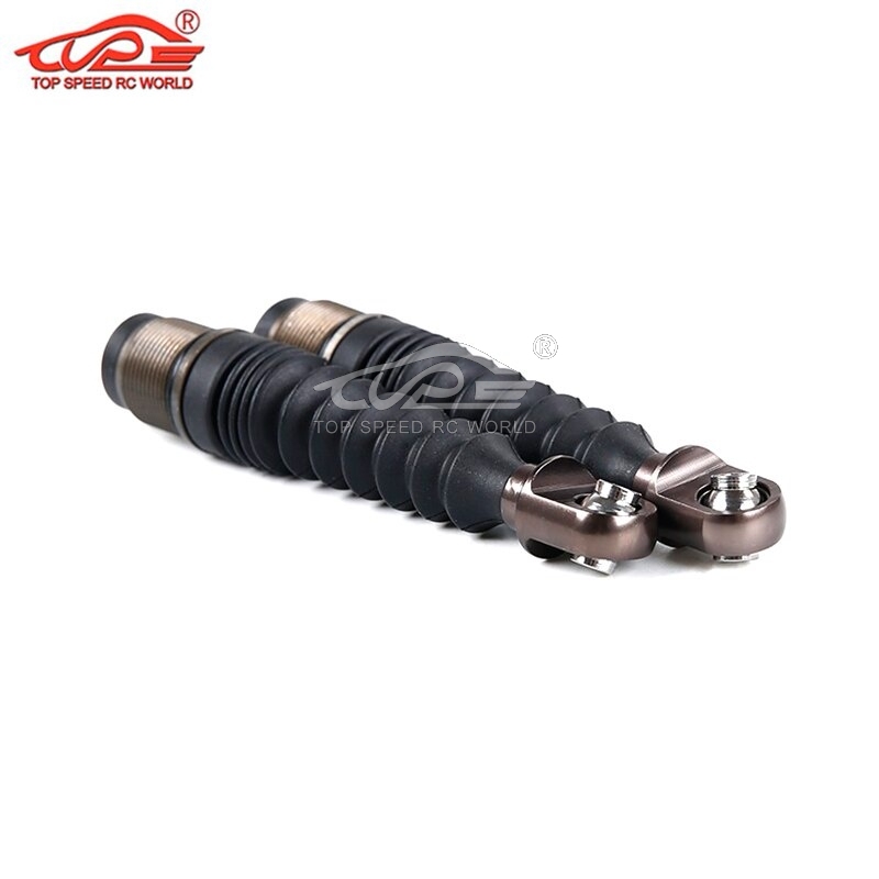 TOP SPEED RC WORLD CNC Metal 8MM Front Shock Absorber Top Rod 2PC for 1/5 HPI ROFUN BAHA ROVAN KINGMOTOR BAJA 5B 5T 5SC TRUCK RC CAR Parts