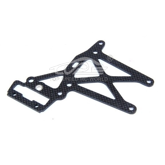 TOP SPEED RC WORLD Rear connecting the carbon fiber plate for 1/5 hpi baja 5b toy parts