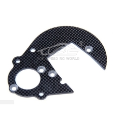 FLMLF Carbon Fiber Gear Positioning Plate for 1/5 Hpi Rovan Kingmotor Rofun Baja 5b 5t 5sc Rc Car Parts