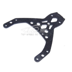 FLMLF Carbon Fiber Front Upper Plate for 1/5 Hpi Rovan Kingmotor Rofun Baja 5b 5t 5sc Rc Car Parts