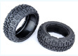 TOP SPEED RC WORLD 5B Upgraded Front Knobby Tire Skin Set Fit 1/5 HPI Baja 5B SS Rovan King Motor truck rc car parts