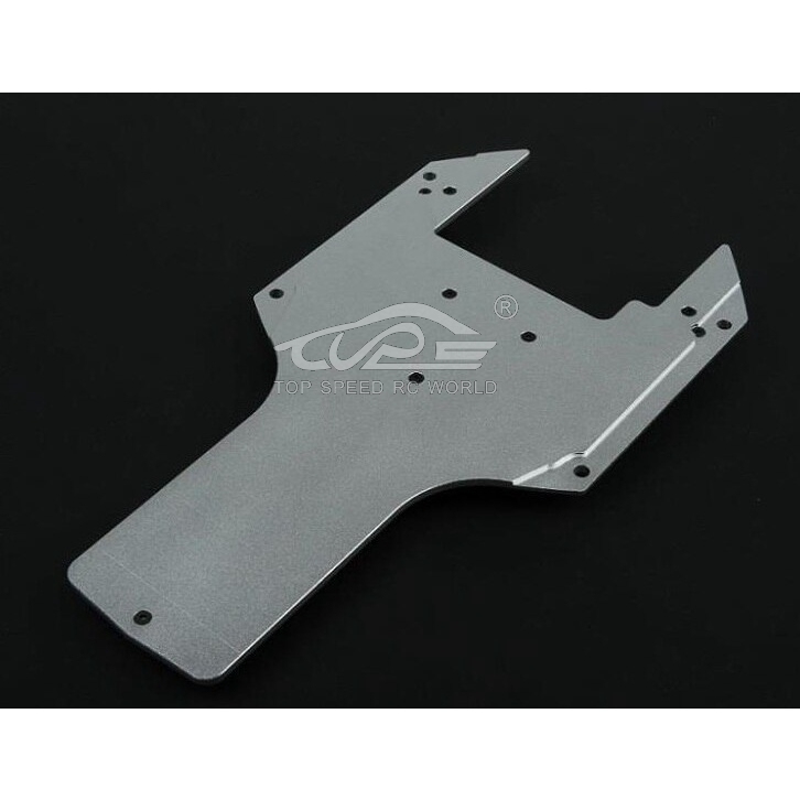 TOP SPEED RC WORLD CNC Metal Chassis Plate for 1/5 Hpi Rofun Rovan Kingmotor Baja Engines Rc Car Parts