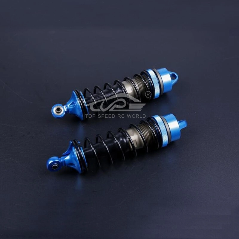 TOP SPEED RC WORLD CNC Metal Front  Shock Assembly 2pc for 1/5 ROFUN ROVAN LT LOSI 5IVE-T DDT FID RACING TRUCK SPARE TOYS PARTS