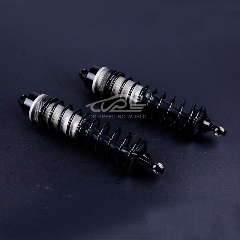 TOP SPEED RC WORLD CNC Metal Rear Shock Assembly 2pc for 1/5 ROFUN ROVAN LT LOSI 5IVE-T DDT FID RACING TRUCK SPARE TOYS PARTS
