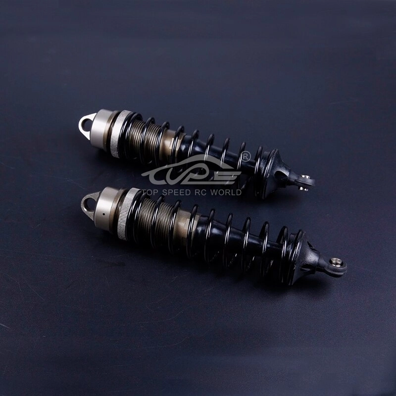 TOP SPEED RC WORLD Plastic Rear Shocks Set for 1/5 Scale Rc Car ROFUN ROVAN LT LOSI 5IVE-T KM X2 Ddt Fid Truck Parts