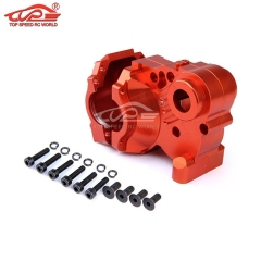 FLMLF CNC Metal Split Gearbox Three-segment Gear Box Housing Kit for 1/5 HPI ROFUN ROVAN KM Baja 5B 5T 5SC Truck Rc Car Upgrade Parts