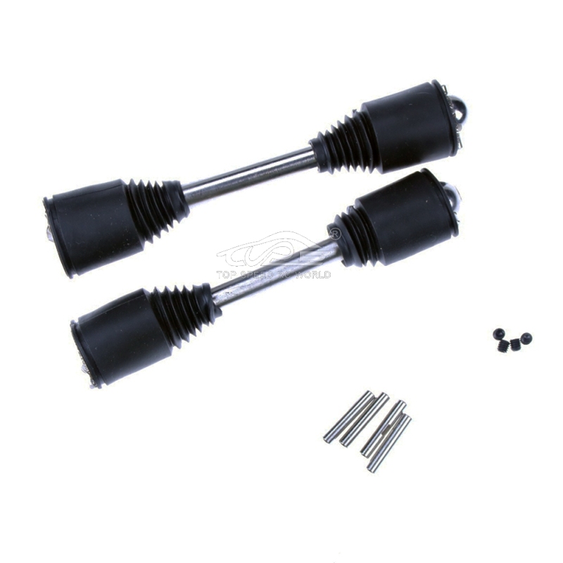 TOP SPEED RC WORLD Drive Shaft 9mm Dogbone Set 2PCS Fit for 1/5 HPI ROVAN KM BAJA 5B 5T 5SC