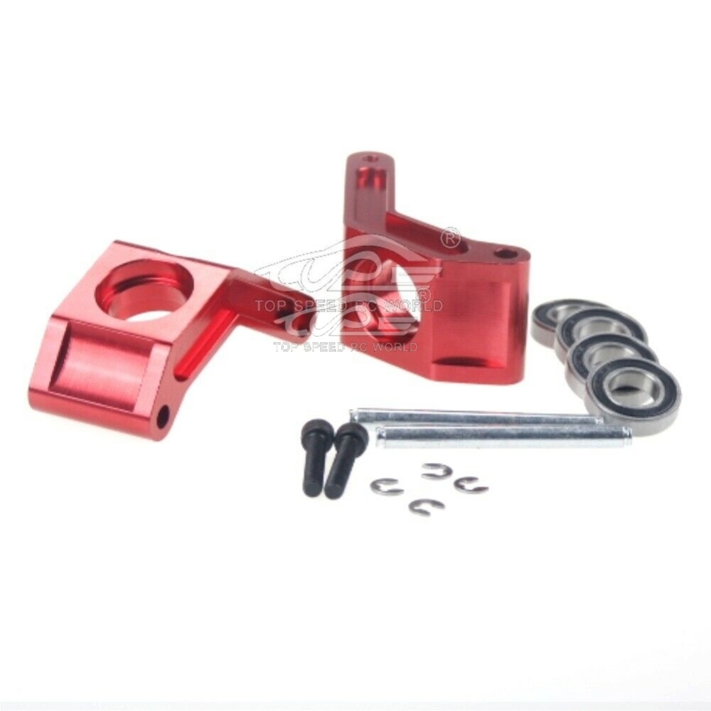 TOP SPEED RC WORLD CNC Metal Rear Hub Carrier Set For 1/5 HPI ROFUN ROVAN KINGMOTOR BAJA 5B 5T 5SC SS RC CAR RACING PARTS