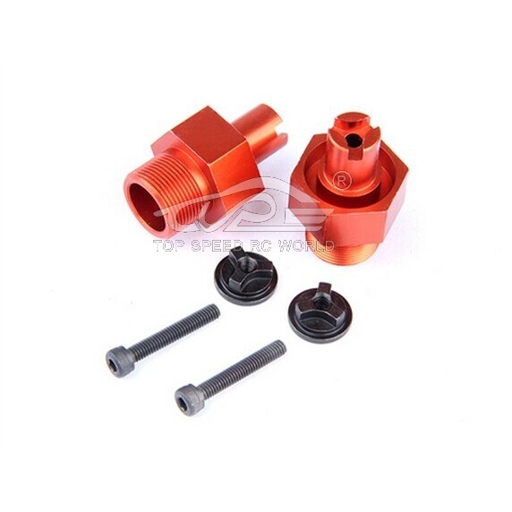 TOP SPEED RC WORLD Metal Front Wheel Axle Kit for1/5 HPI KM ROVAN Rofun Baja 5sc Truck Rc Car Parts