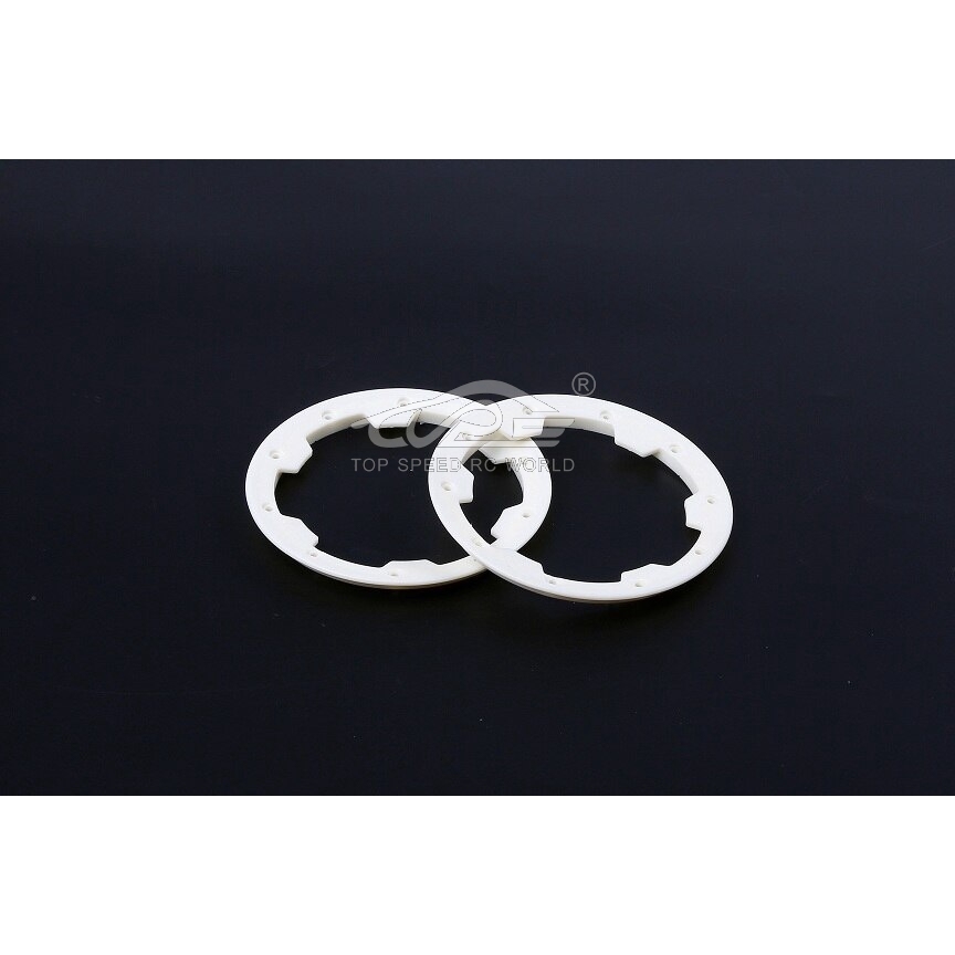 TOP SPEED RC WORLD Nylon Outside ring 2PC for wheel hub for hpi rovan km Rofun baja 5b 5t 5sc ss truck rc car parts