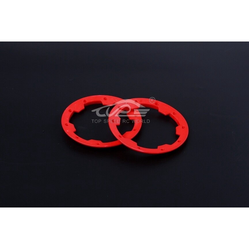 TOP SPEED RC WORLD Nylon Outside ring 2PC for wheel hub for hpi rovan km Rofun baja 5b 5t 5sc ss truck rc car parts