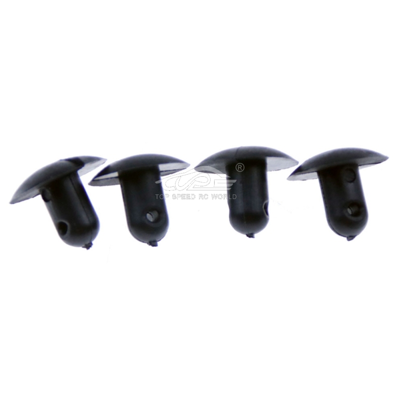 TOP SPEED RC WORLD Mounting Pin of Bottom Guard Plate 4PCS for 1/5 HPI Baja 5B 5T 5SC