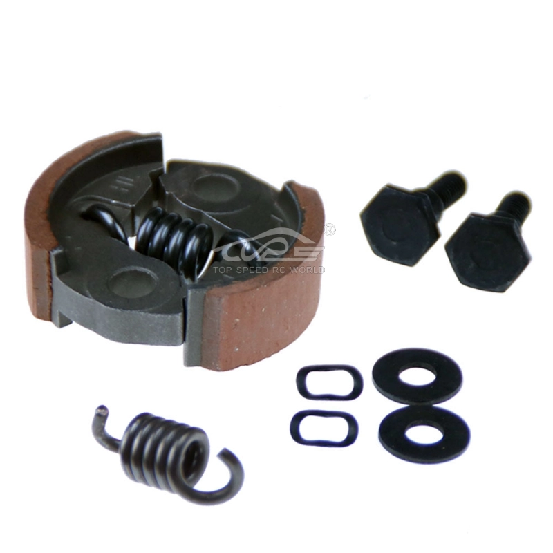 TOP SPEED RC WORLD baja clutch shoe&amp;spring set for 7000r/min for 1/5 HPI baja 5b KM ROVAN CAR