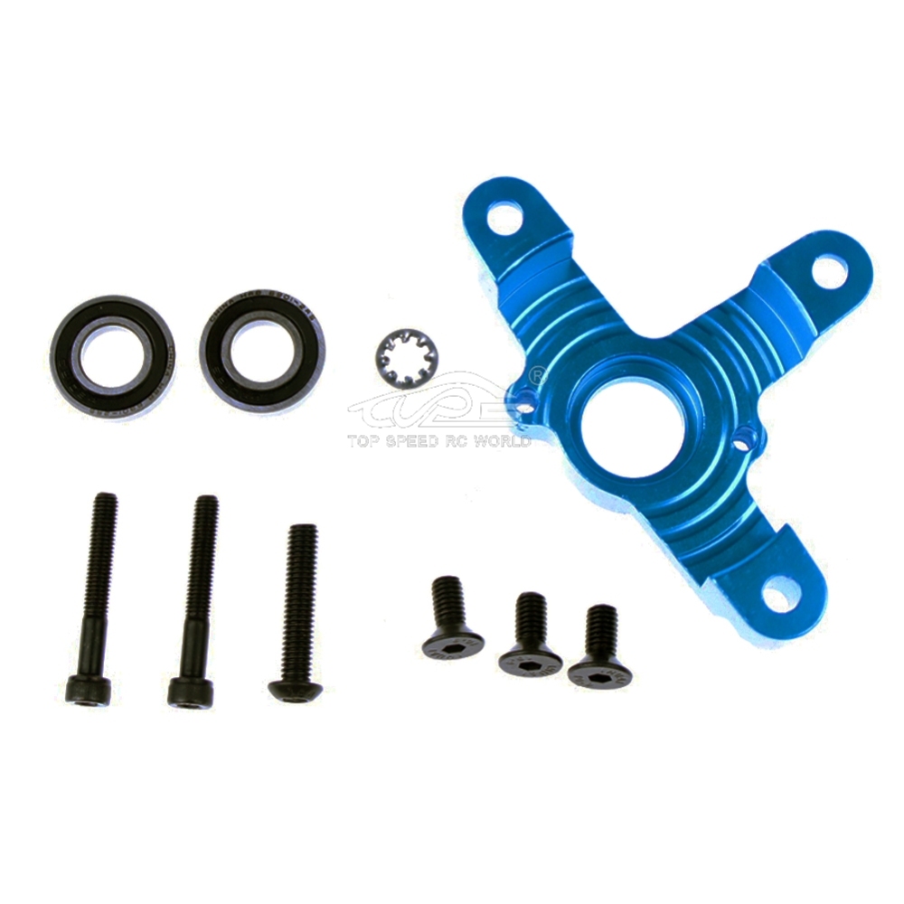 TOP SPEED RC WORLD Aluminum Clutch Bell Carrier Set for 1/5 Hpi Rovan Kingmotor Rofun BAJA 5B 5T 5SC Ss Truck Rc Car Parts