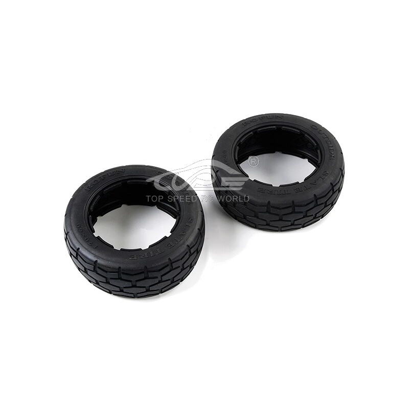 TOP SPEED RC WORLD New Style Front Tire Skins 2pc for 1/5 Hpi Rovan Km Rofun Baja 5b LT V5 5S F5 LOSI 5IVE-T DDT FID QL TRUCK Rc Car Parts