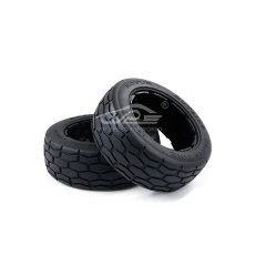 TOP SPEED RC WORLD New Style Front Tire Skins 2pc for 1/5 Hpi Rovan Km Rofun Baja 5b LT V5 5S F5 LOSI 5IVE-T DDT FID QL TRUCK Rc Car Parts