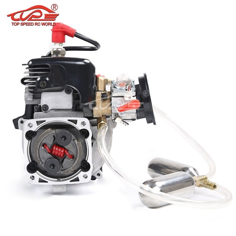 TOP SPEED RC WORLD 1/5 Gasoline RC Car LT 4 Bolt 32CC Engine with Booster Pump Set
