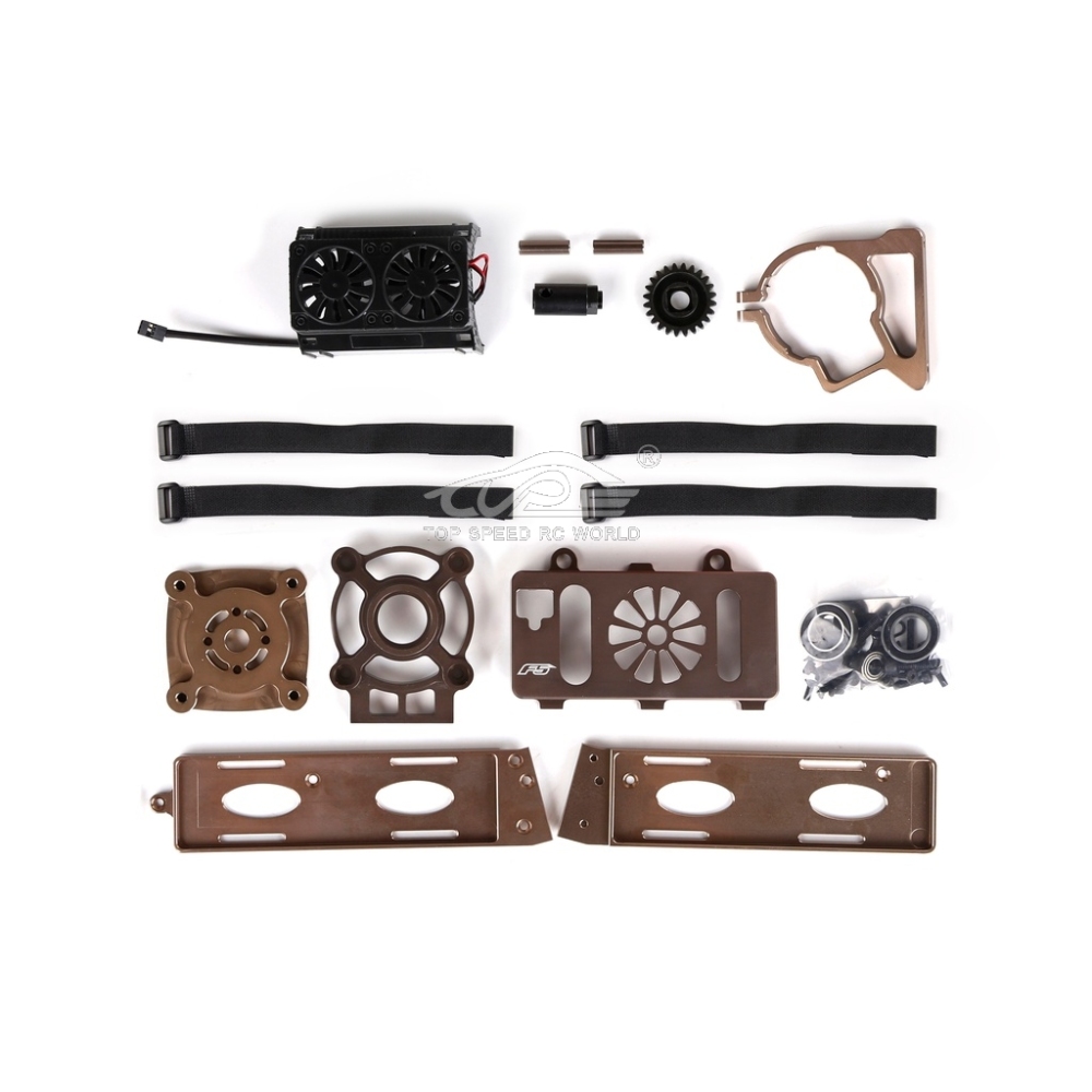 TOP SPEED RC WORLD F5 To Electric Converion Kit (No Power Kit) Fit for 1/5 Rovan F5 MCD XS-5 RR5 TRUCK RC CAR PARTS