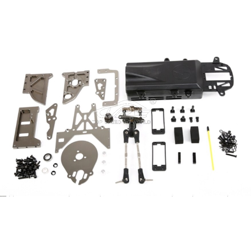 TOP SPEED RC WORLD Oil-to-electric Powerless Kit Fit for 1/5 HPI ROFUN BAHA ROVAN KM BAJA 5B 5T 5SC Toys Games Parts