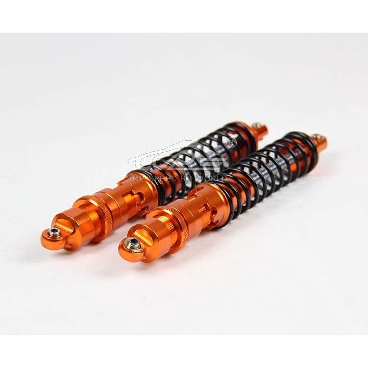 TOP SPEED RC WORLD CNC Adjustable Set for  Front &amp; Rear Shock Absorber FOR 1/5 Hpi Rovan Km Rofun Baja 5b Ss Buggy Parts