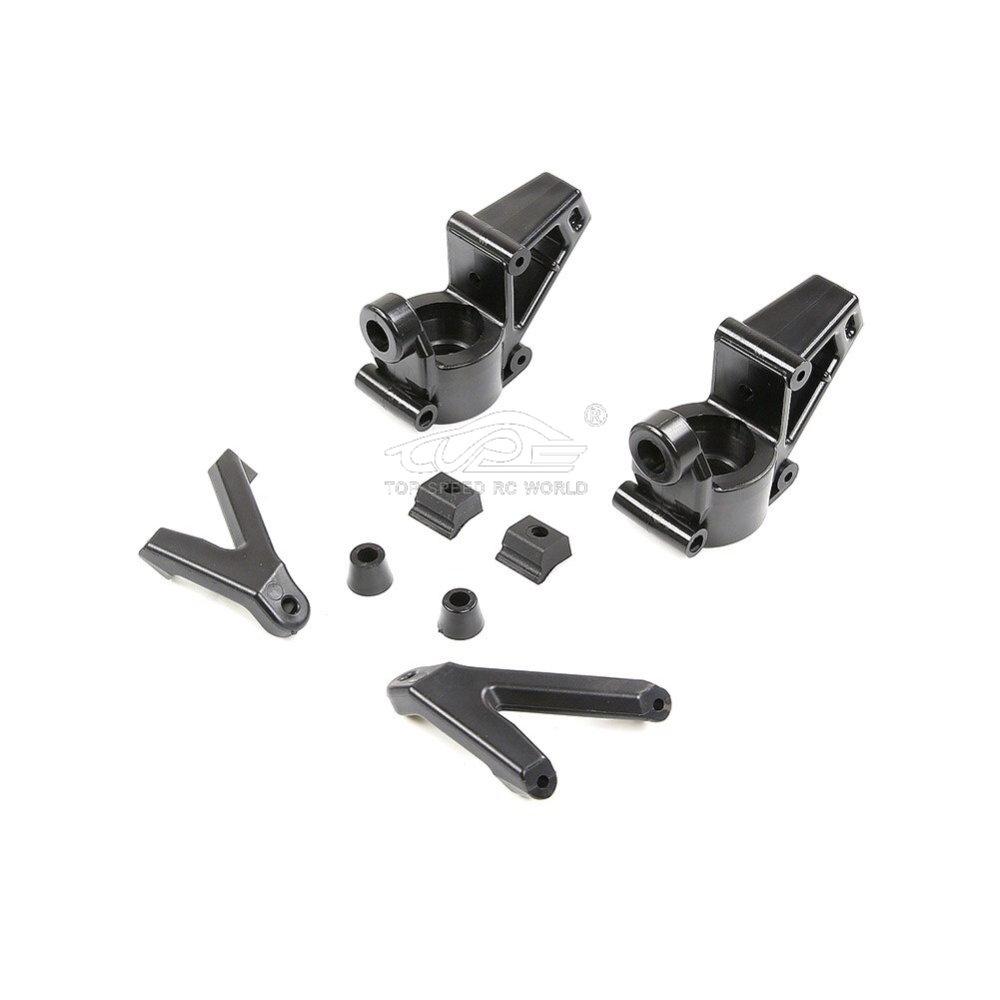 TOP SPEED RC WORLD Front Hub Carrier Kit for 1/5 HPI ROVAN KINGMOTOR BAJA 5T 5B 5SC ROFUN BAHA RC CAR Toys PARTS